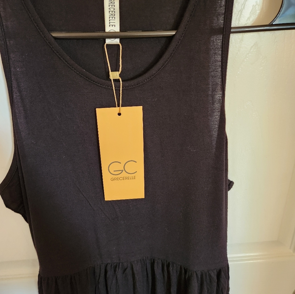 Black Maxi Dress with Pockets NWT πHP π - Picture 5 of 7